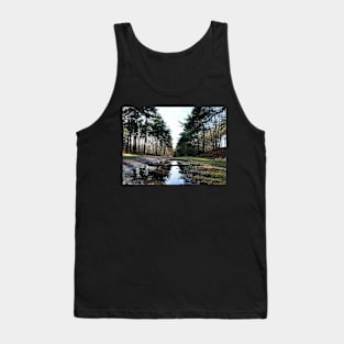 Reflection in Swinley Forest Tank Top